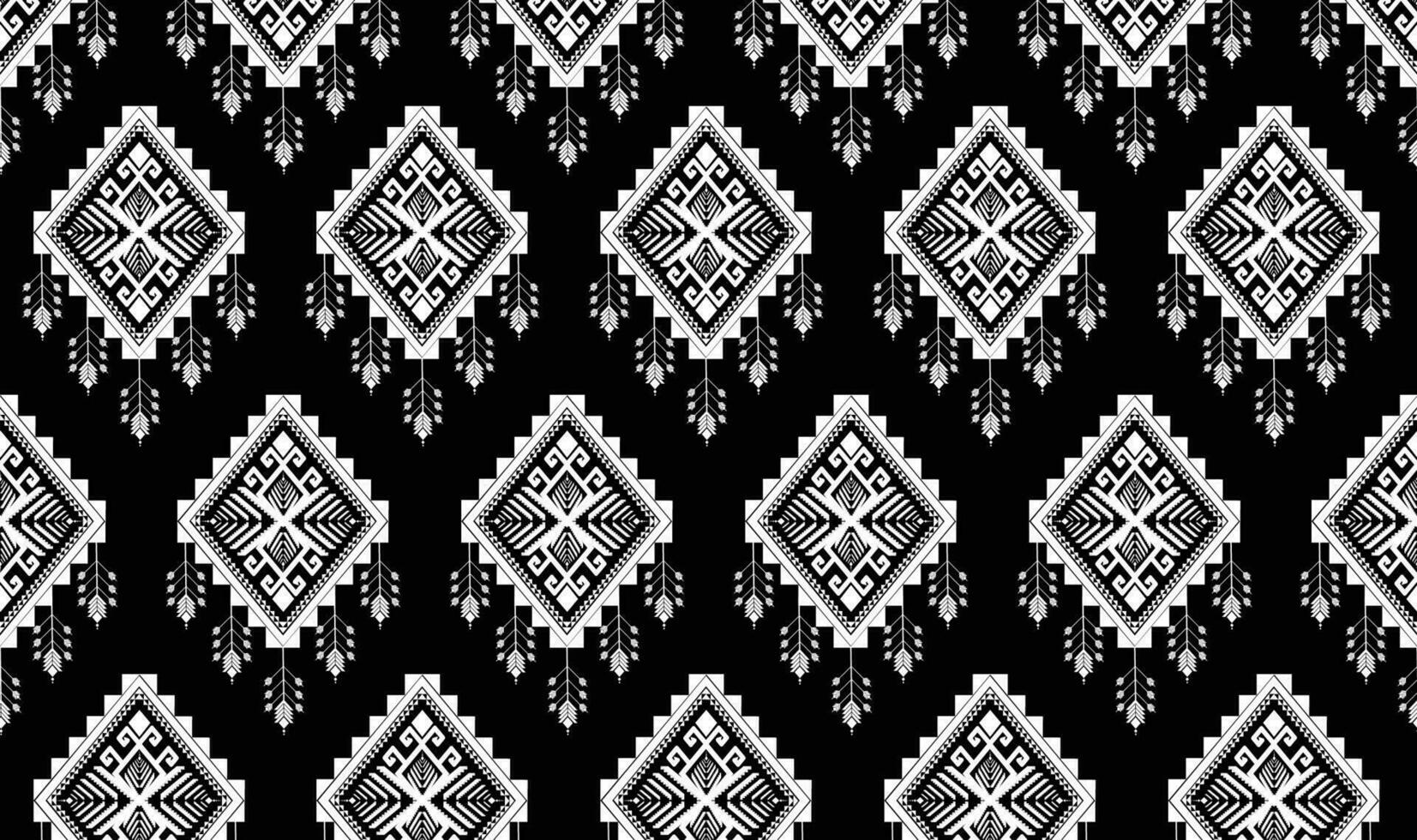 vector de patrón étnico geométrico. motivos africanos, americanos, mexicanos, aztecas occidentales a rayas y patrones bohemios. diseñado para fondo, papel tapiz, impresión, alfombra, envoltura, azulejo, ilustración batik.vector.