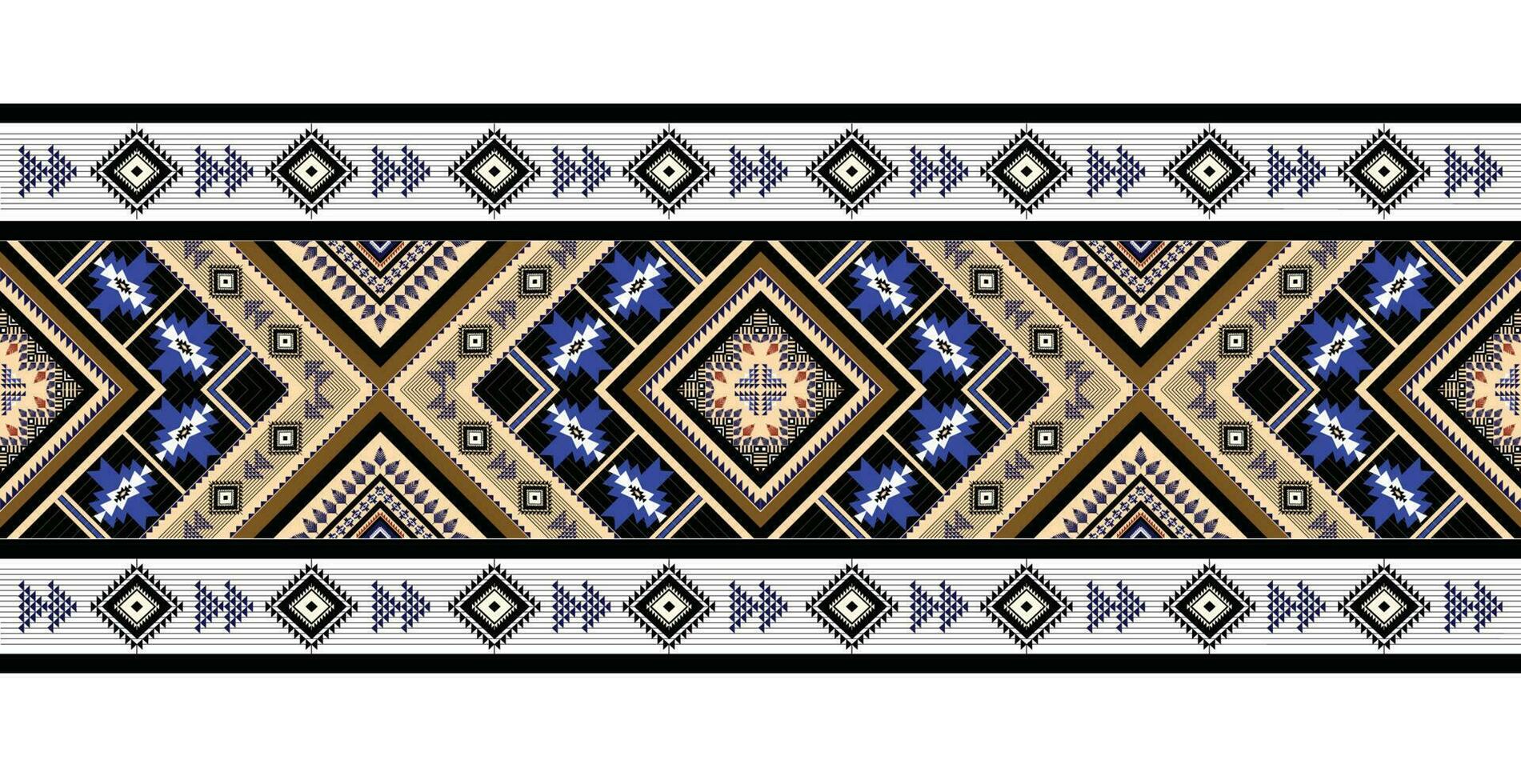 étnico modelo vector. geométrico diseño de americano, mexicano, occidental azteca motivo a rayas y bohemio modelo. diseñado para fondo, papel tapiz, impresión, alfombra,envoltura,azulejo,batik.vector ilustración vector