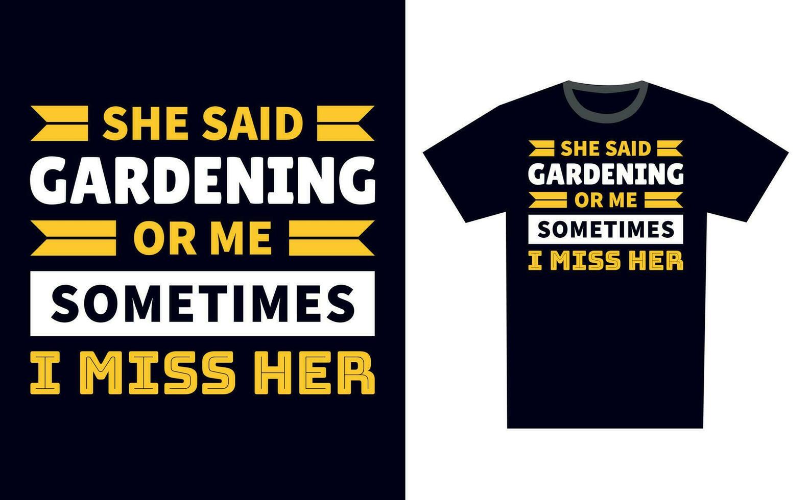 Gardening T Shirt Design Template Vector 23794221 Vector Art at Vecteezy