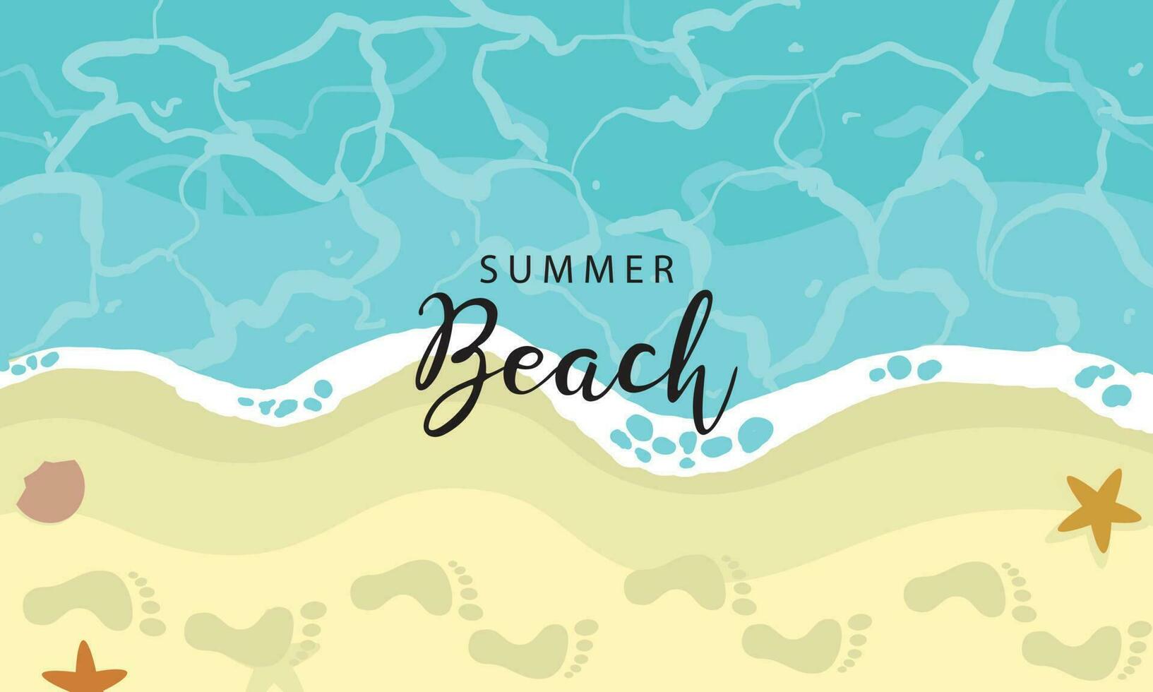Vector Summer Beach Design