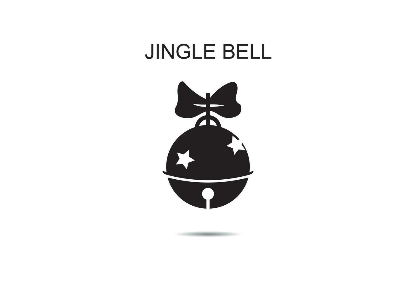 Jingle bell icon vector