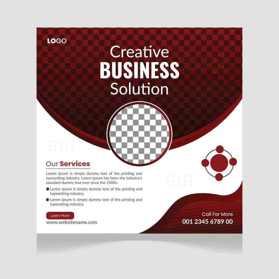 Business flyer template vector