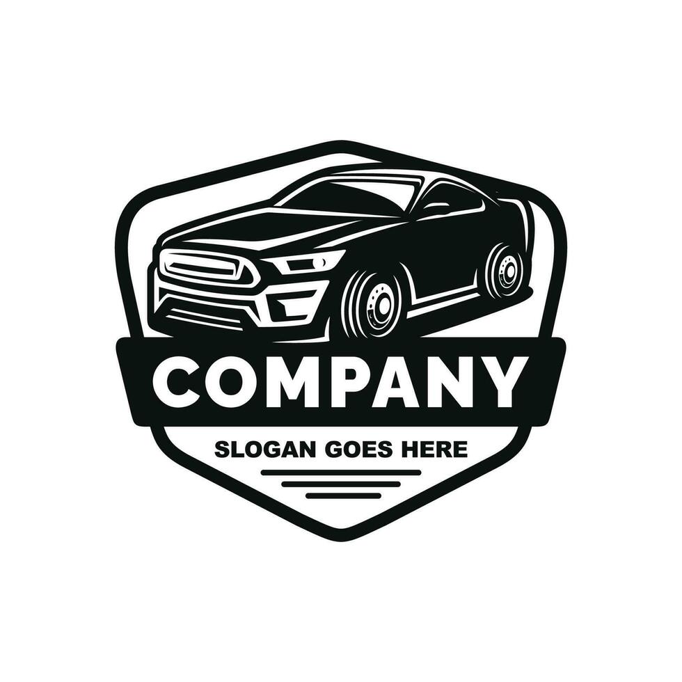 Car automotive logo design vector