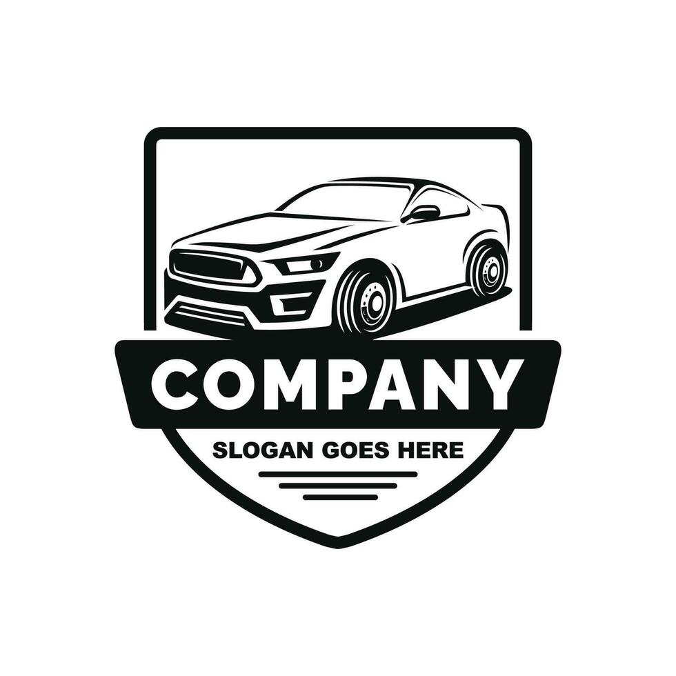 vector de diseño de logotipo automotriz de coche