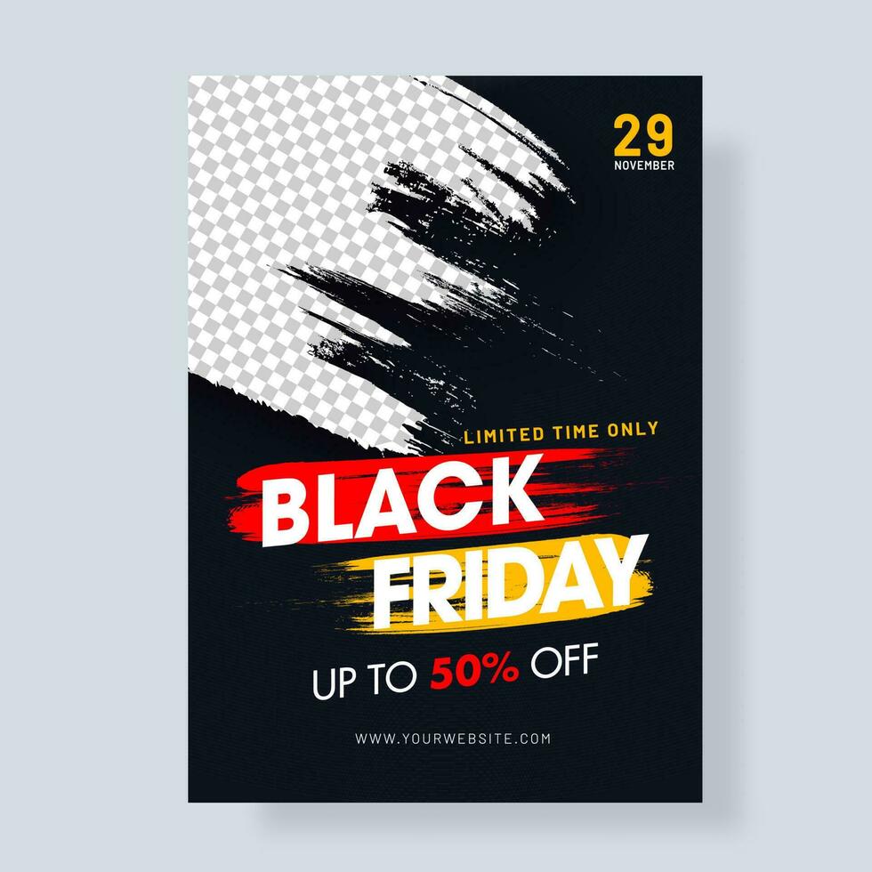 Black Friday Sale Concept. vector