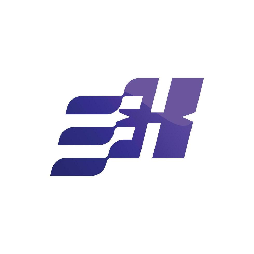 Dynamic alphabet X logo vector