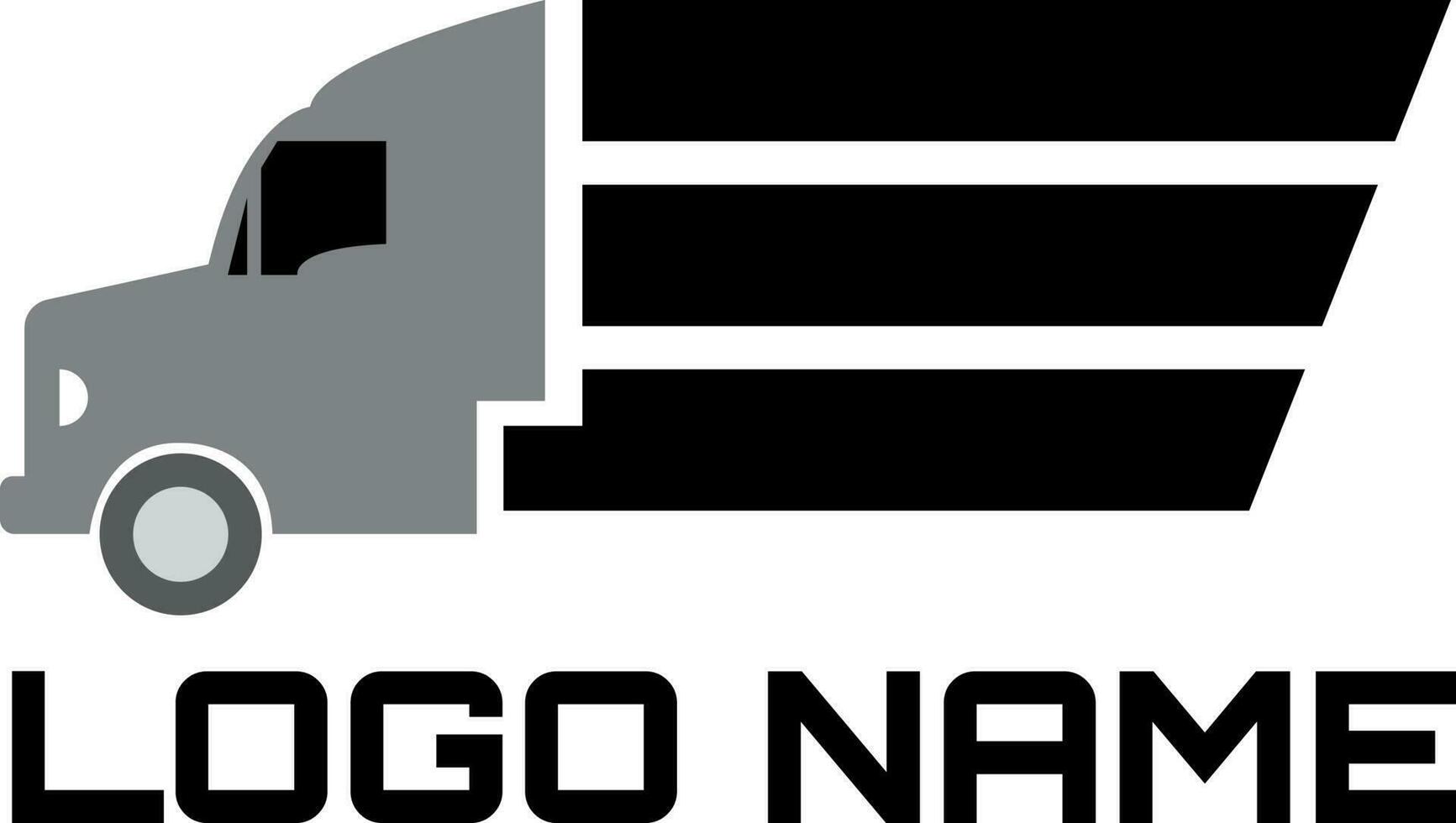 Truck delivery logo icon pro vector