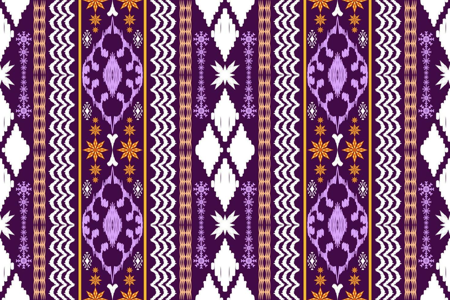 étnico figura azteca bordado estilo. geométrico ikat oriental tradicional Arte patrón de diseño para étnico fondo,fondo de pantalla,moda,ropa,envoltura,tela,elemento,pareo,gráfico,vector ilustración vector