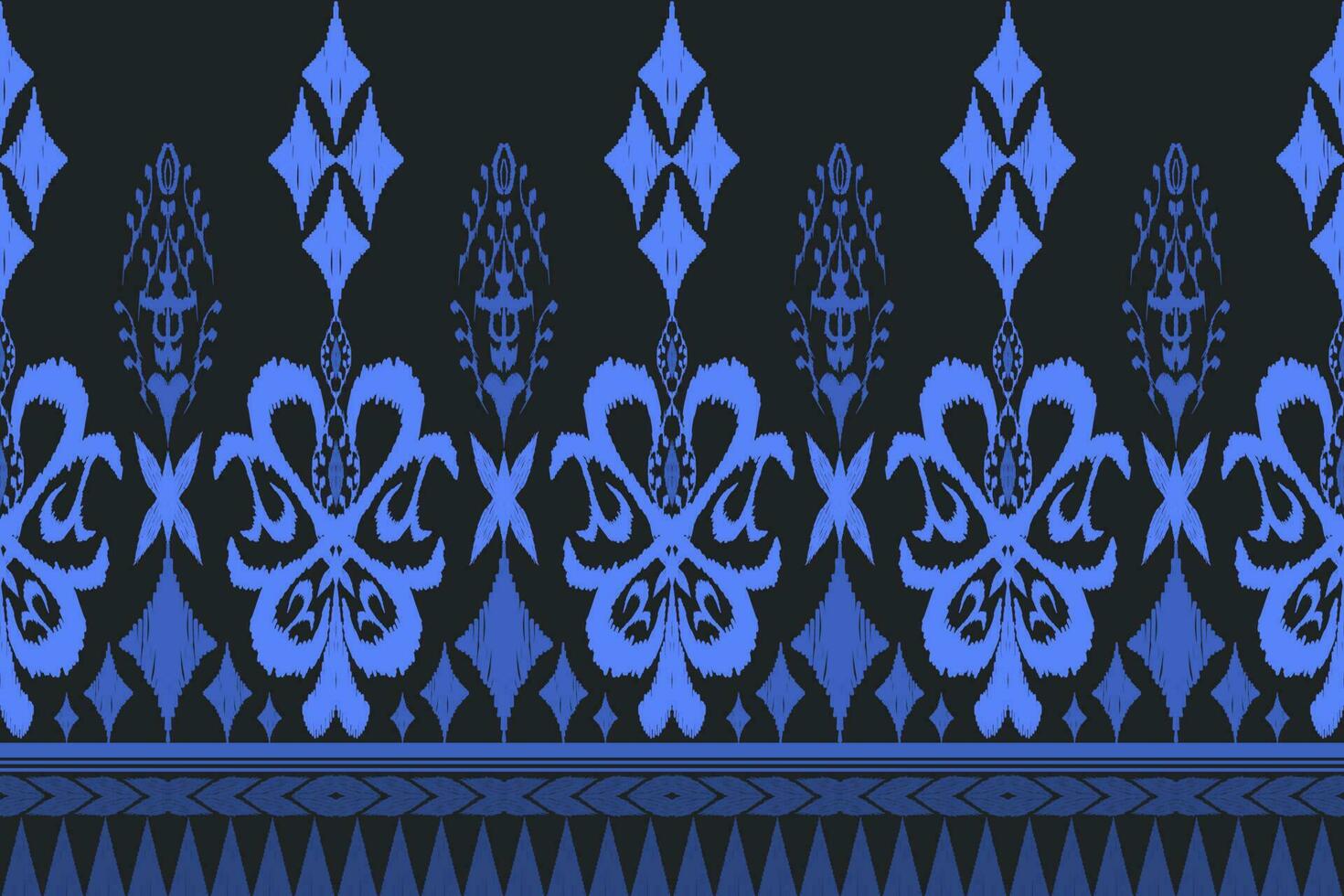 Ethnic Figure aztec embroidery style. Geometric ikat oriental traditional art pattern.Design for ethnic background,wallpaper,fashion,clothing,wrapping,fabric,element,sarong,graphic,vector illustration vector