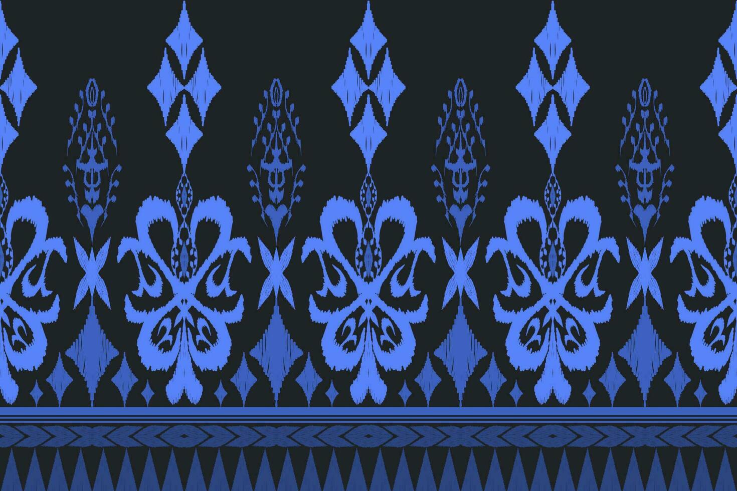 Ethnic Figure aztec embroidery style. Geometric ikat oriental traditional art pattern.Design for ethnic background,wallpaper,fashion,clothing,wrapping,fabric,element,sarong,graphic,vector illustration vector