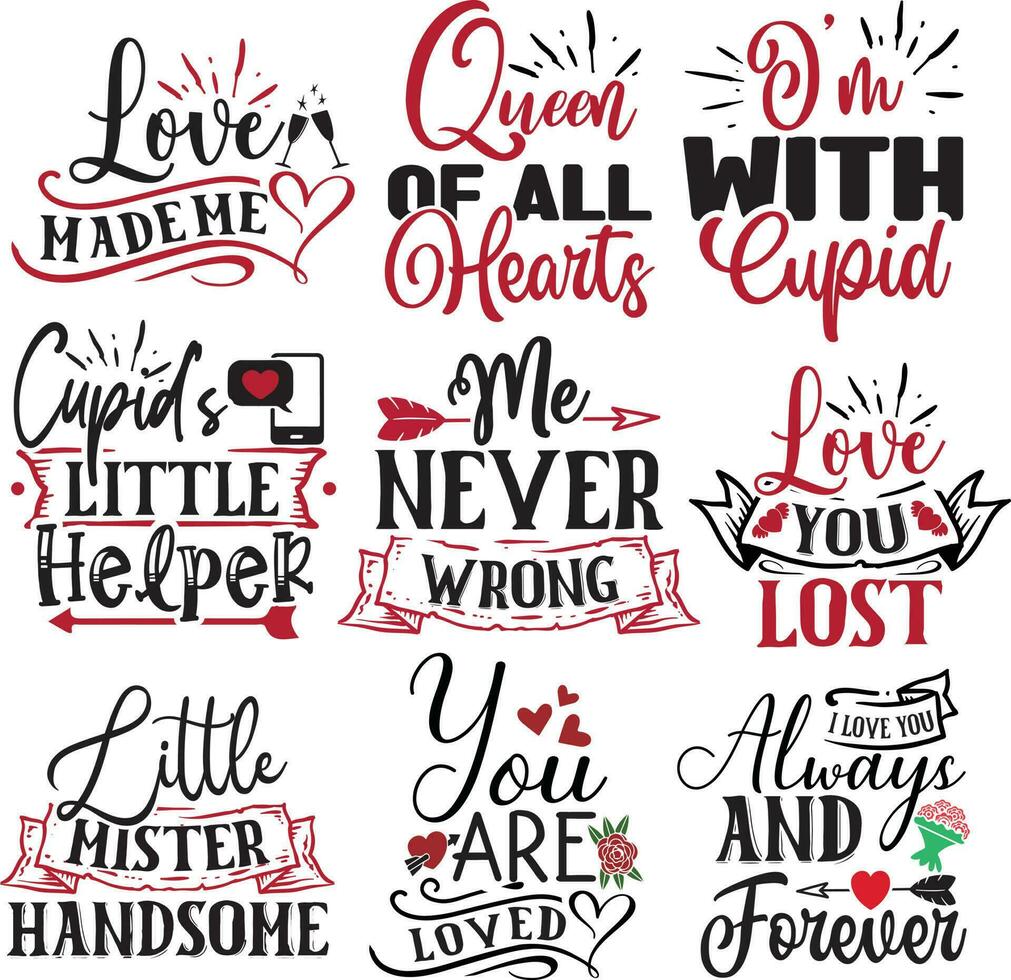 Valentine's Day Design vector