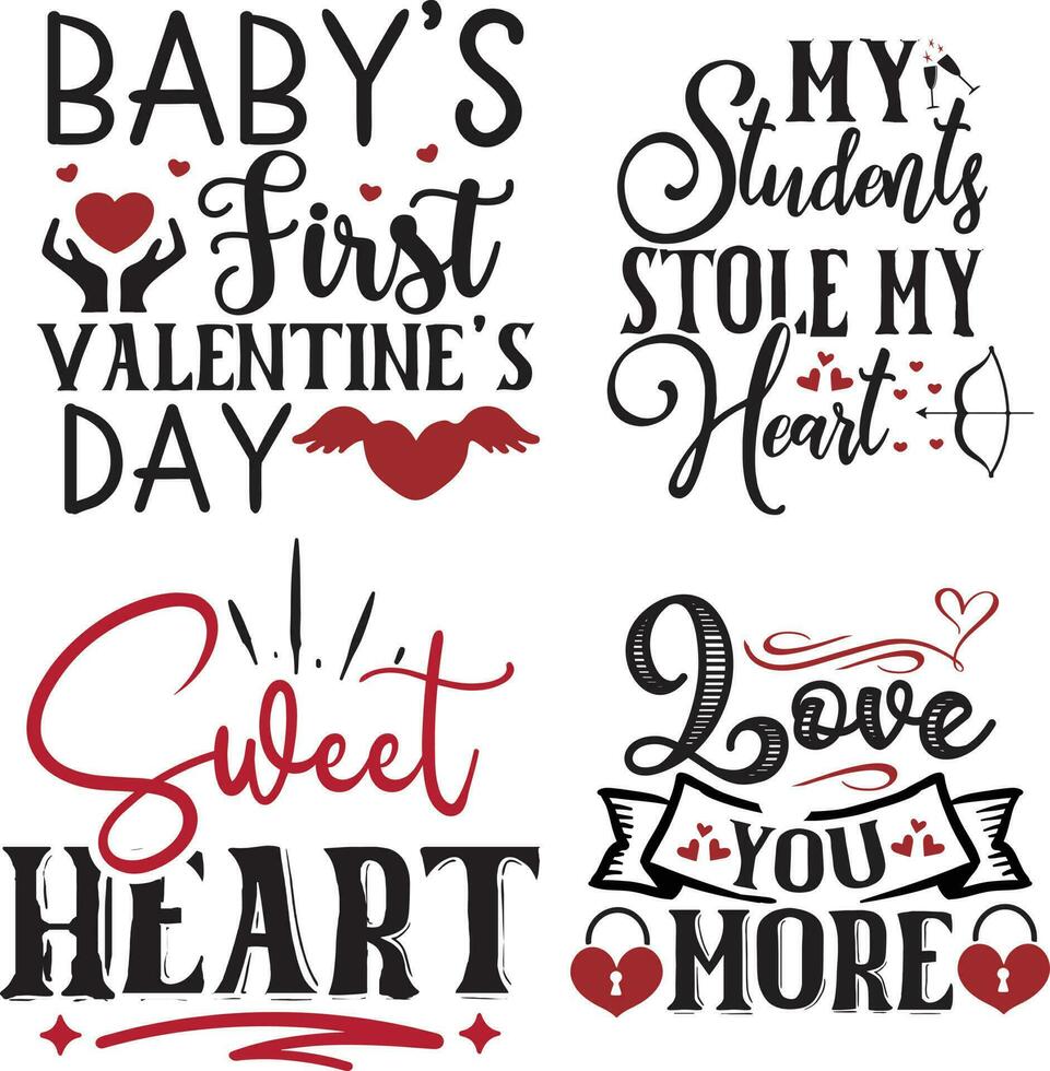 Valentine's Day Design vector