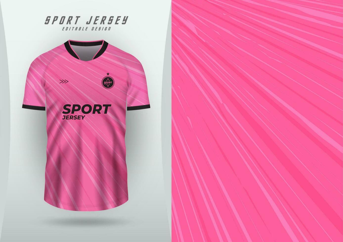 antecedentes para Deportes jersey fútbol jersey corriendo jersey carreras jersey rosado modelo vector