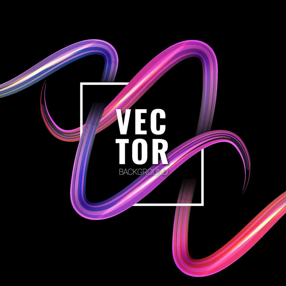 Beautiful colorful lighting effect speed motion spiral wavy background vector