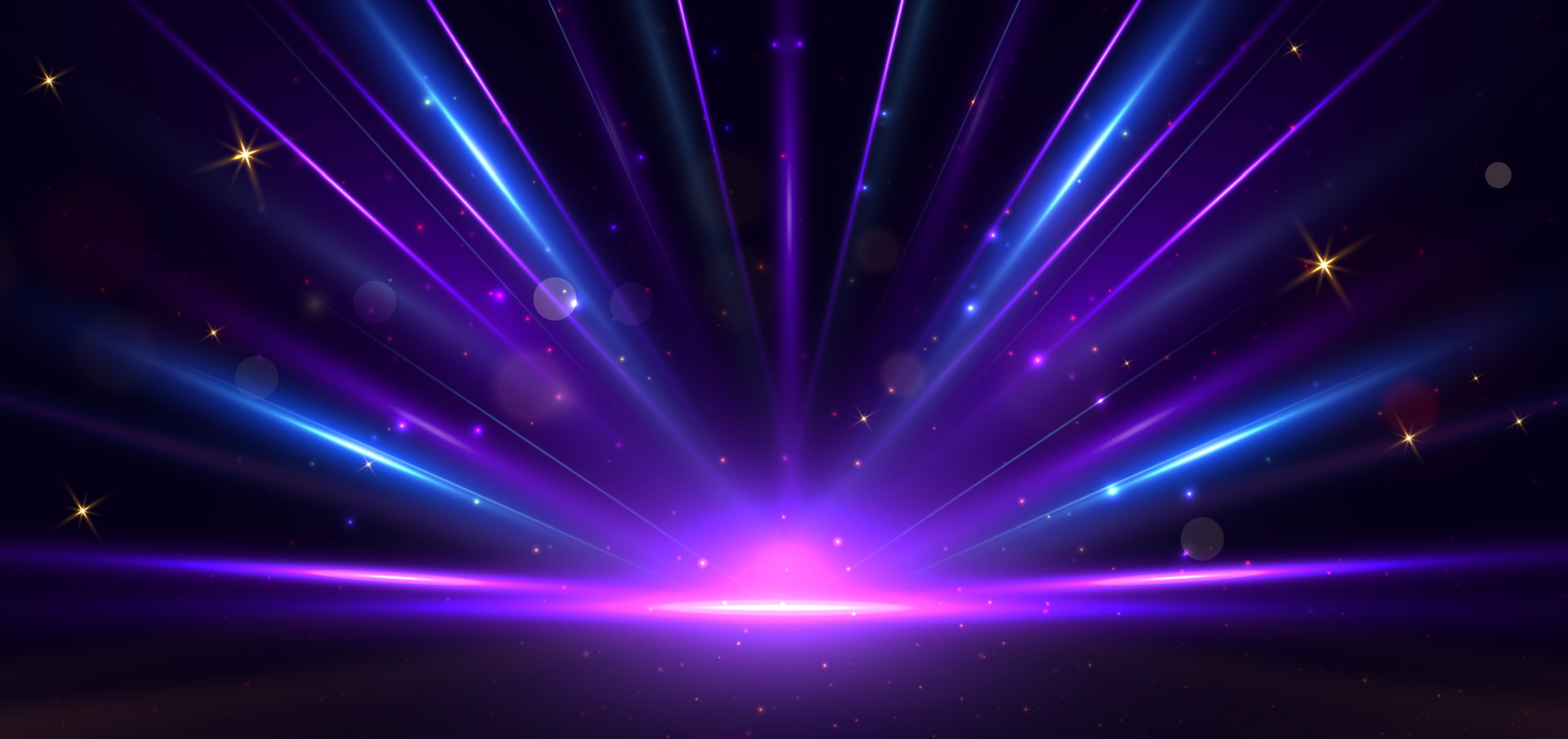 Blue and purple lights deals