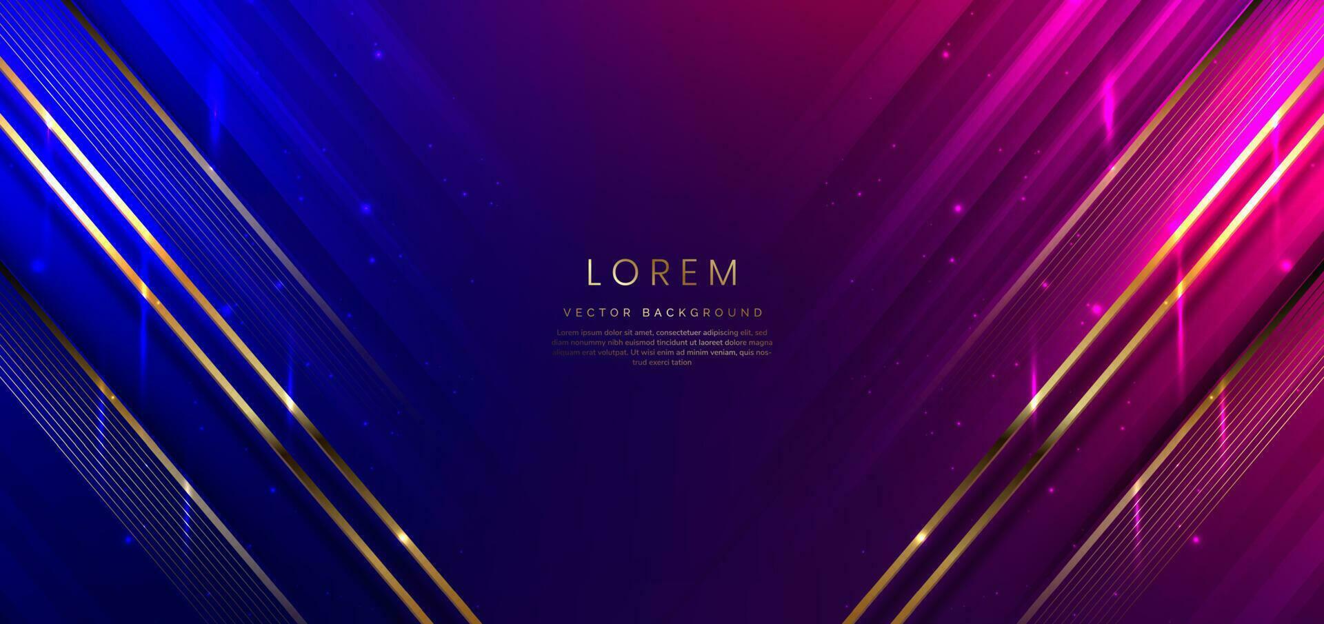 Abstract background luxury dark blue and pink elegant geometric