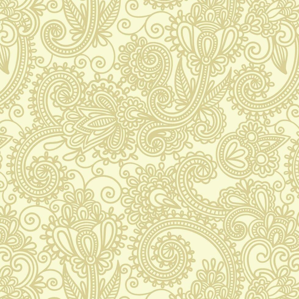 floral antecedentes con cachemir y indio florales. damasco estilo modelo para textil y decoración. clásico ornamento con flores vector