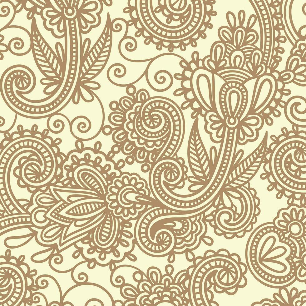 floral antecedentes con cachemir y indio florales. damasco estilo modelo para textil y decoración. clásico ornamento con flores vector