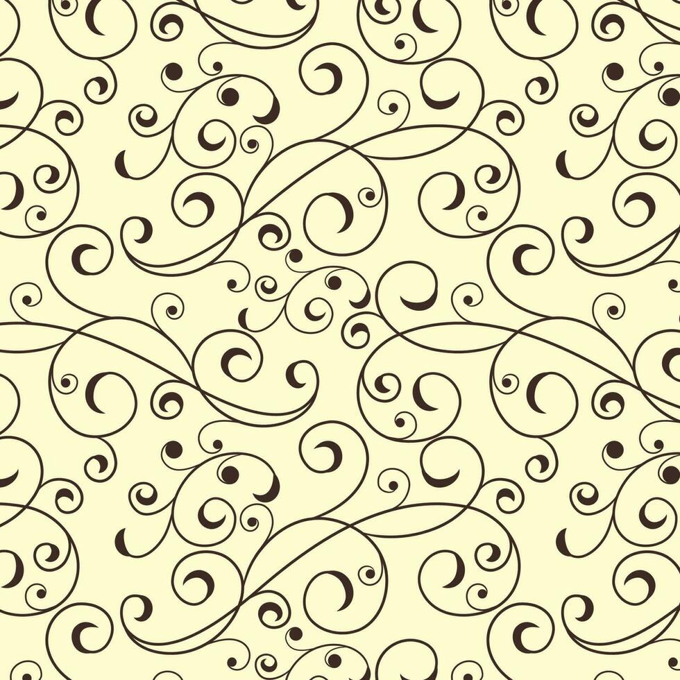classic style background with floral ornament, batik drawing. vector