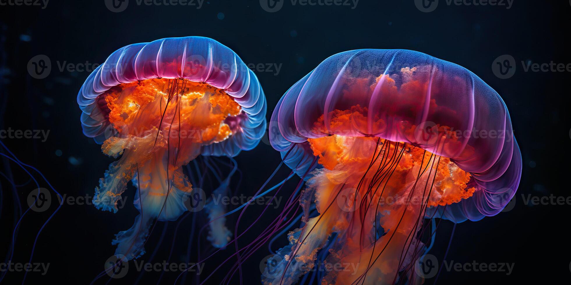 . . Sea underwater jelly fish jellyfish meduza. Graphic Art photo