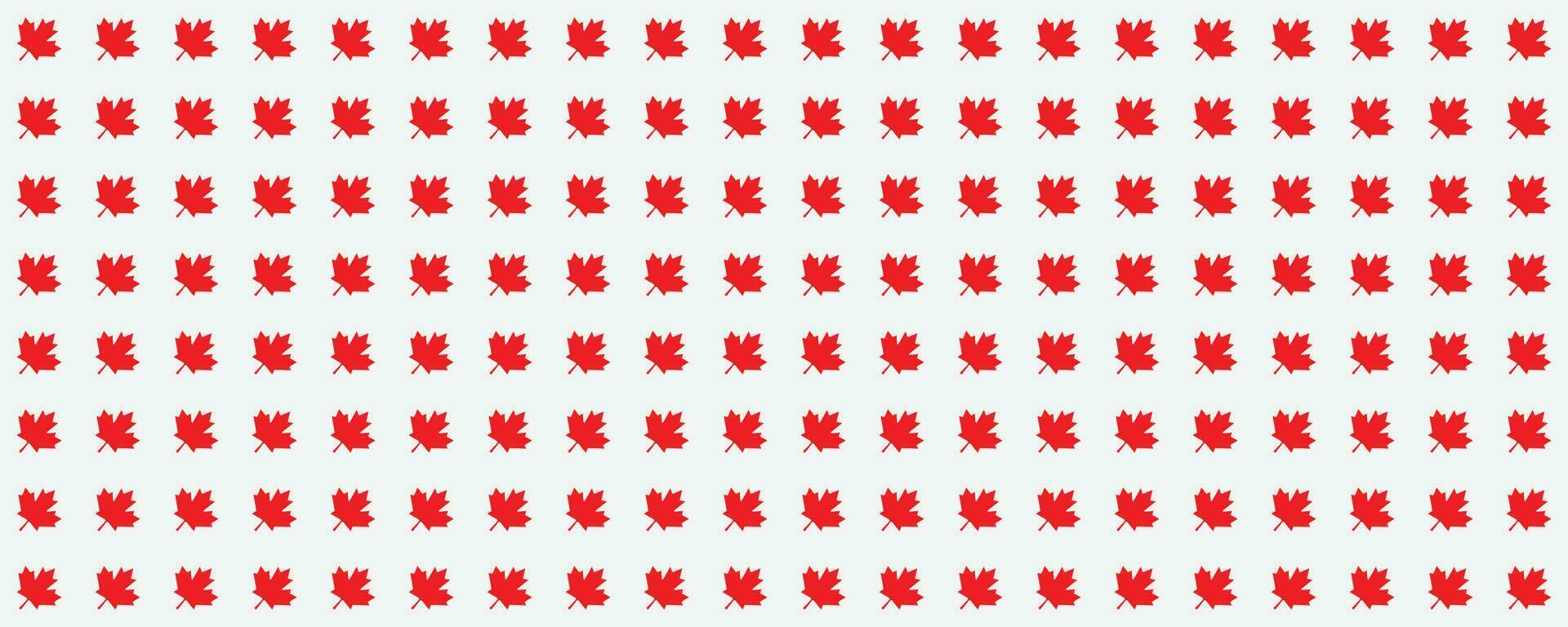 happy Canada day pattern background for designer vector