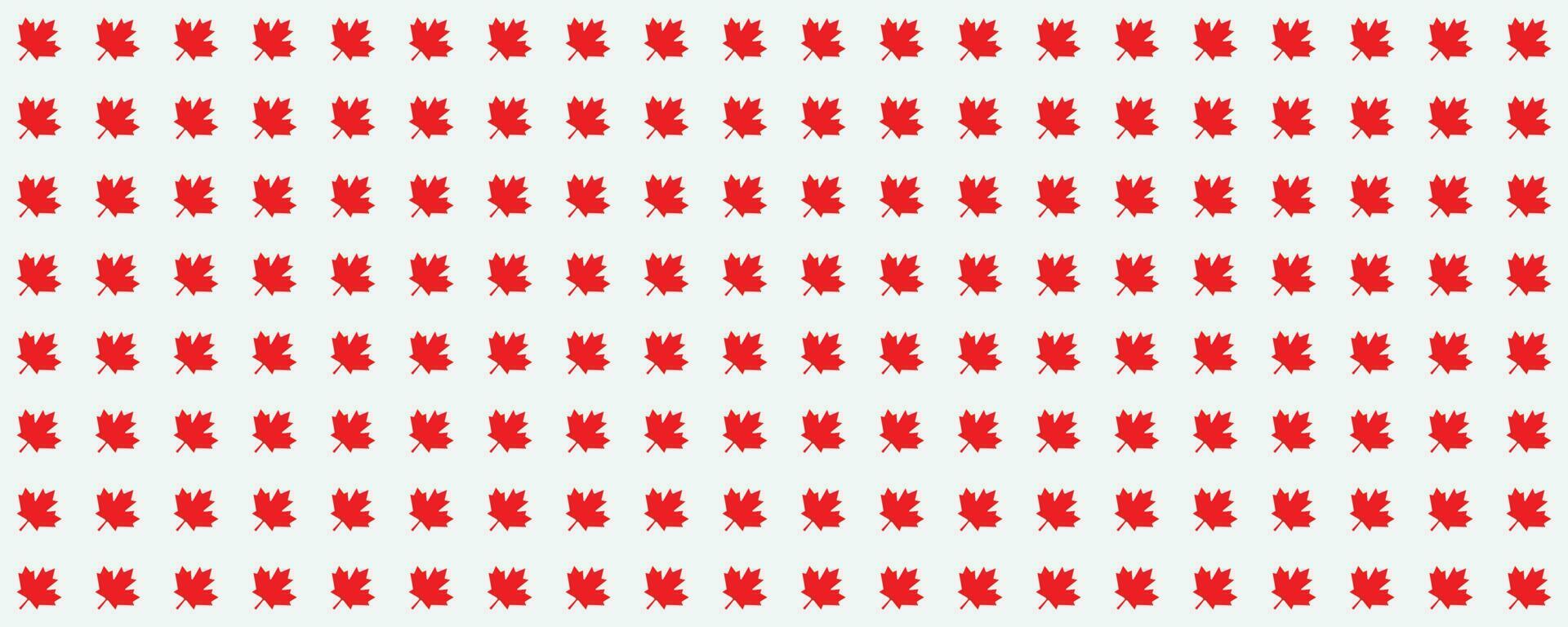 happy Canada day pattern background for designer vector