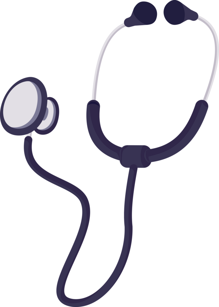 medical stethoscope for doctors. stethoscope and empty space icon appeal png