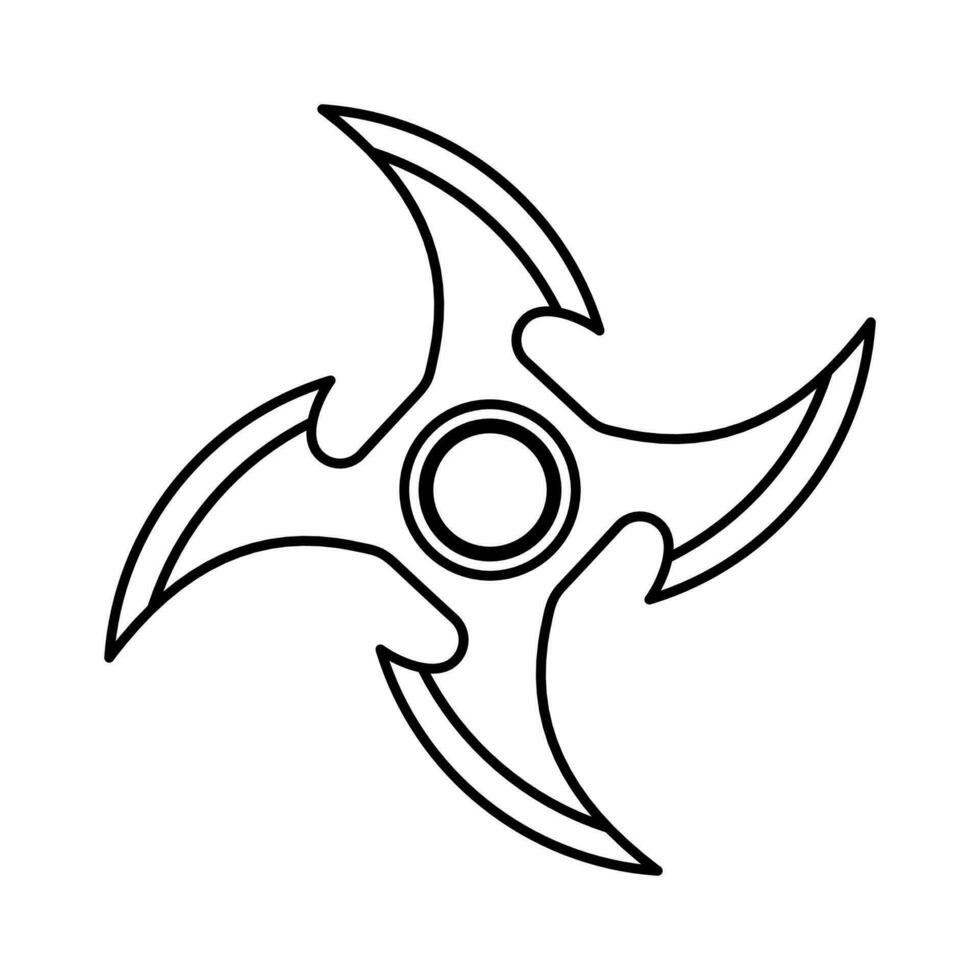 Fidget Spinner Icon for Logos... vector