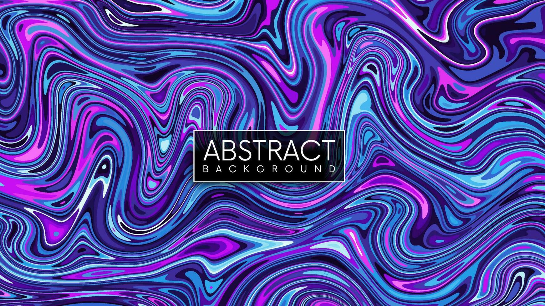 Abstract vector background with mixing paint effect. Swirling liquid neon paint or resin with flow effect. Ink marbling for modern creative trendy design cover, flyer, poster, brochure