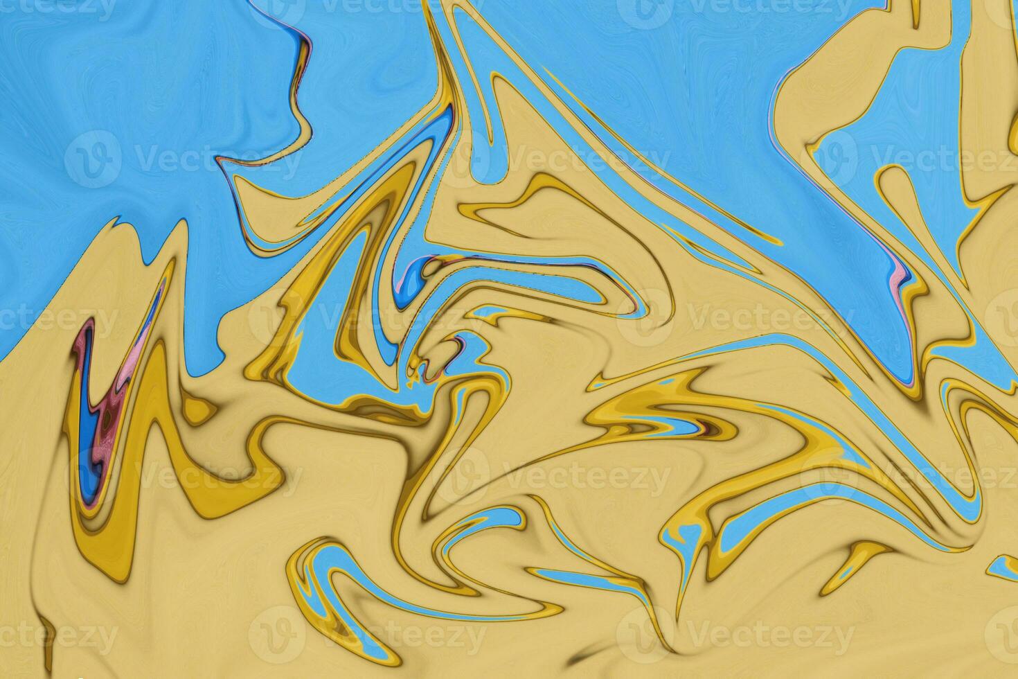 Abstract liquify, abstract background, waves color gradient and liquid texture abstraction. photo