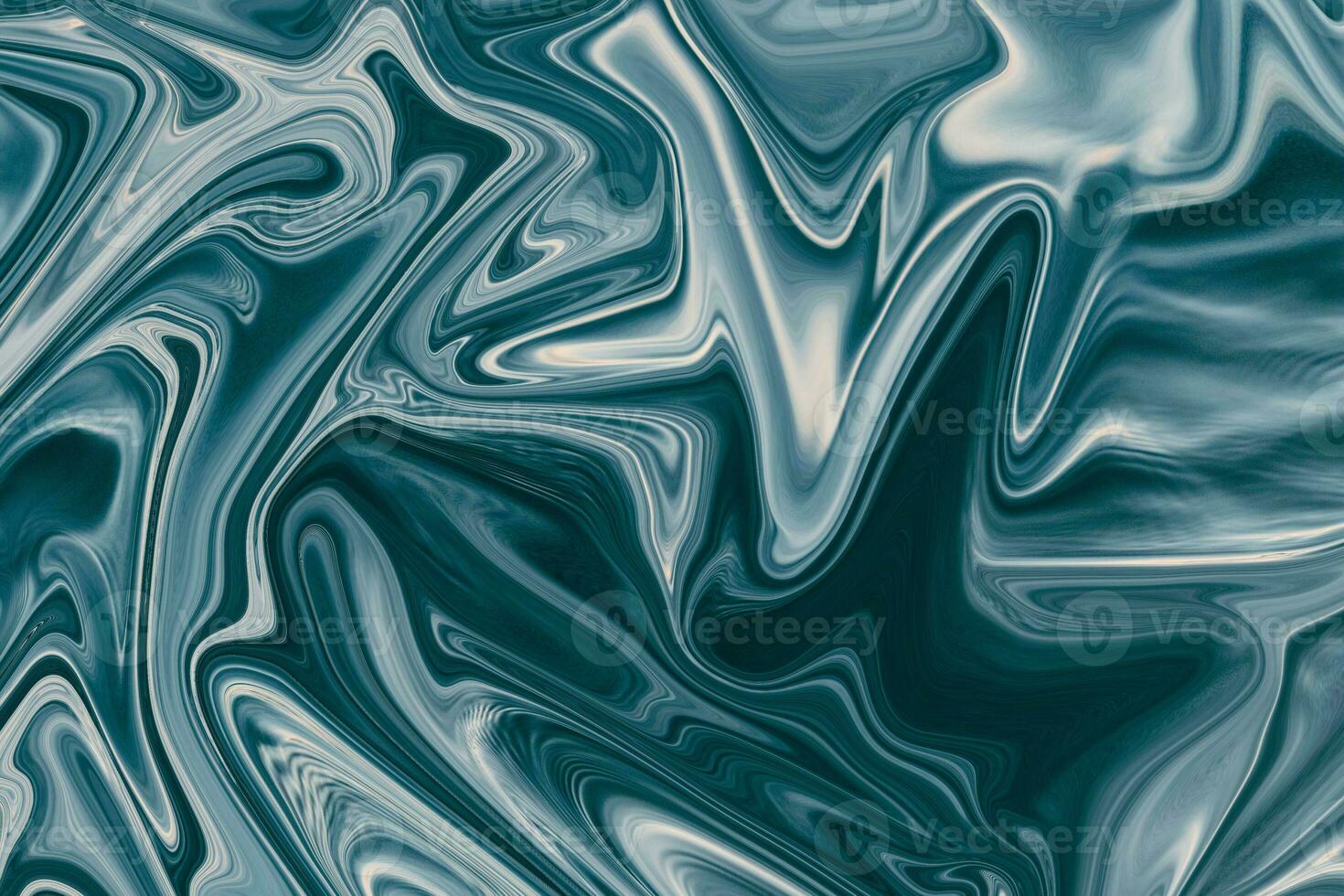 Abstract liquify, waves color gradient, seamless pattern and liquid ripples art. photo
