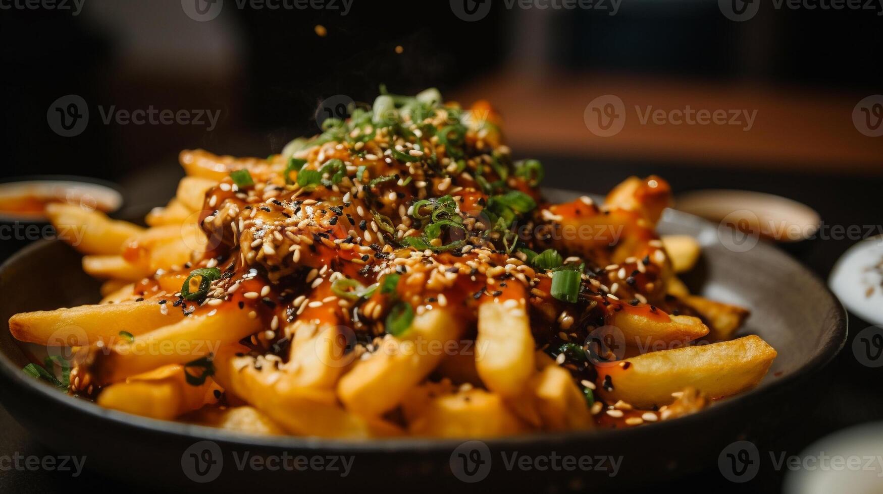 French Fries with Salt and Chili Seasoning, photo