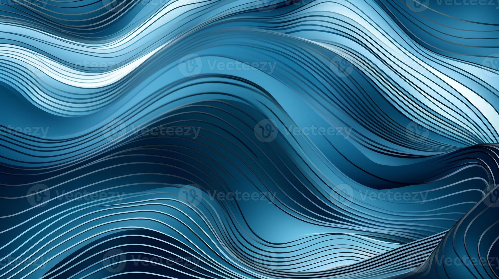 Colorful background with a wavy pattern pastel color. photo