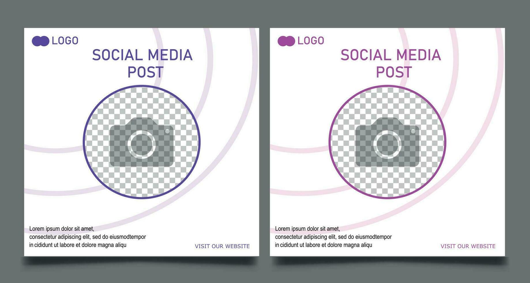 editable minimalist social media post designs. social media template design. social media banner and ad design. advertisement backgrounds. vector illustration