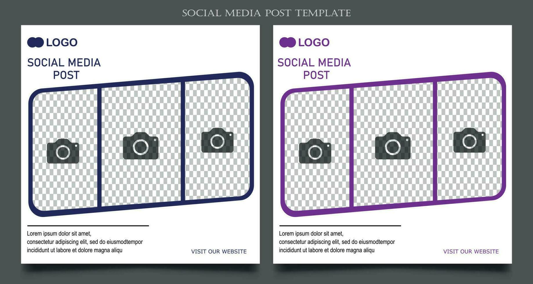 editable minimalista social medios de comunicación enviar diseños social medios de comunicación modelo diseño. social medios de comunicación bandera y anuncio diseño. anuncio antecedentes. vector