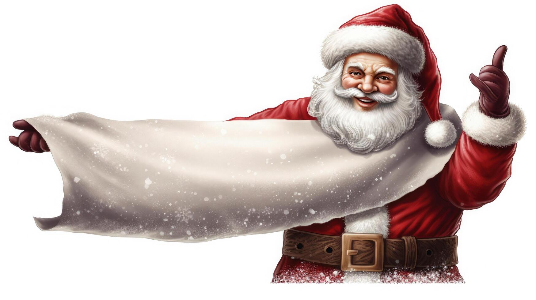 Santa Claus. Illustration photo