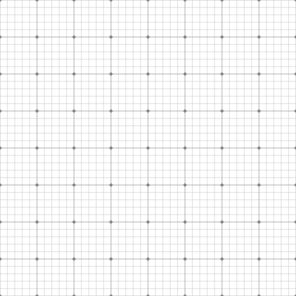 Millimeter grid. Square graph paper background. Seamless pattern. Vector illustration