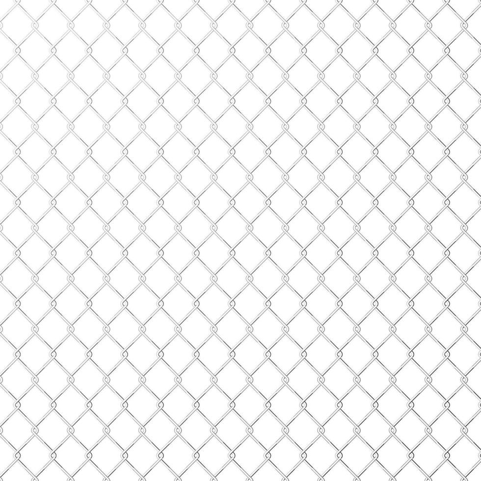 Wire mesh steel metal on white background. Vector illustration