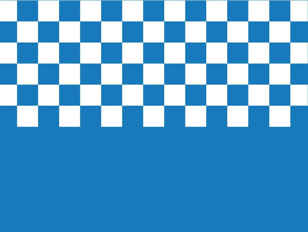 Blue Checkered Background With Text, Isolated Background. vector