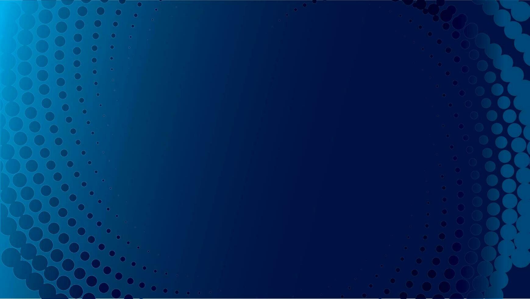 Blue Background Halftone Design, Isolated Background. vector