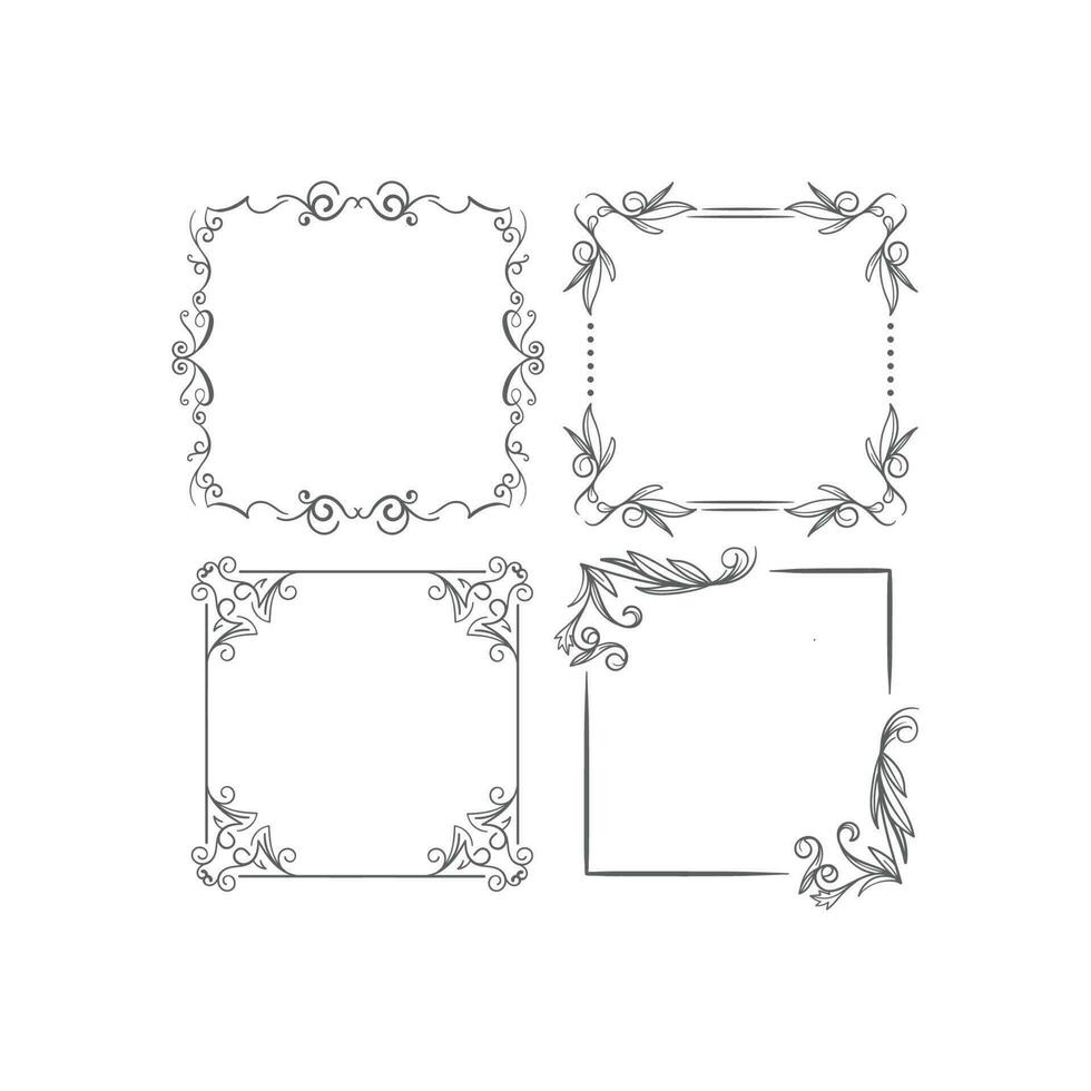 ornament frame vector