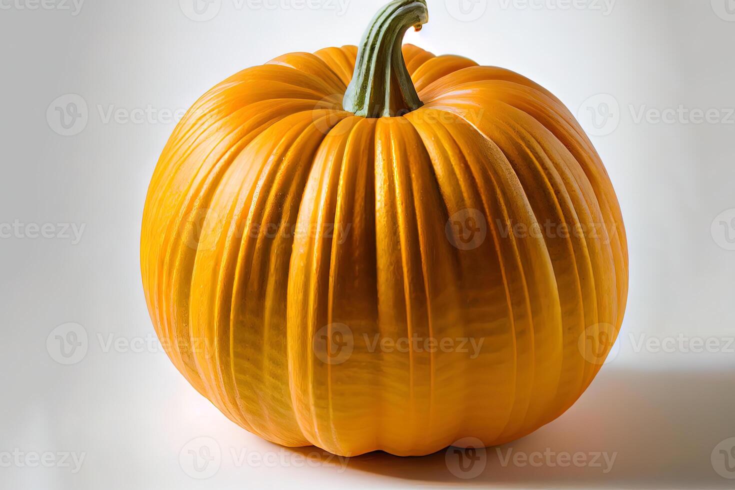 Nutritious One natural Pumpkin. Generative A photo