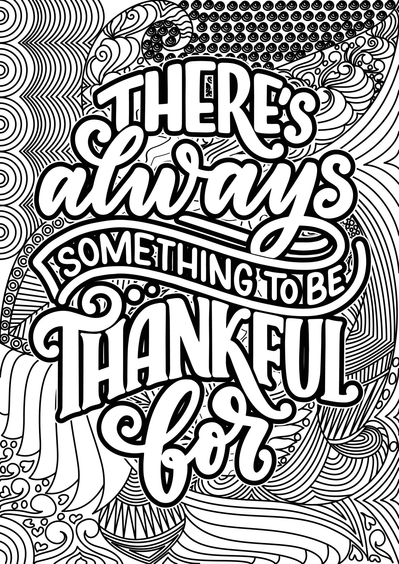 There's Always something to be thankful for. motivational quotes