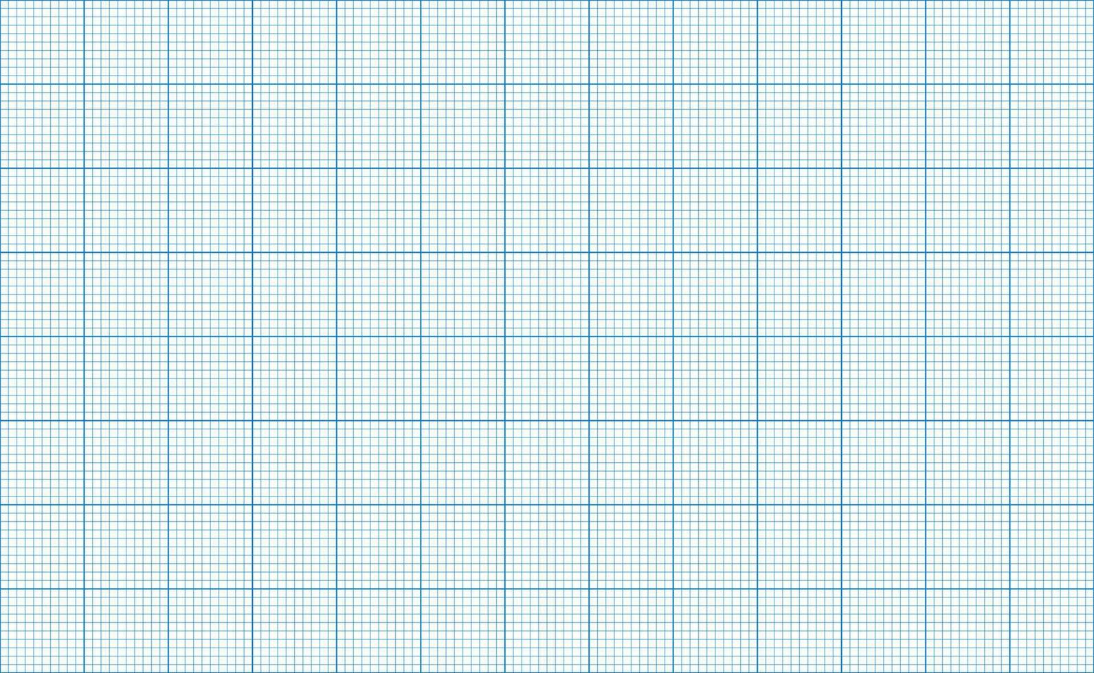 Millimeter grid. Square graph paper background. Seamless pattern. Vector illustration