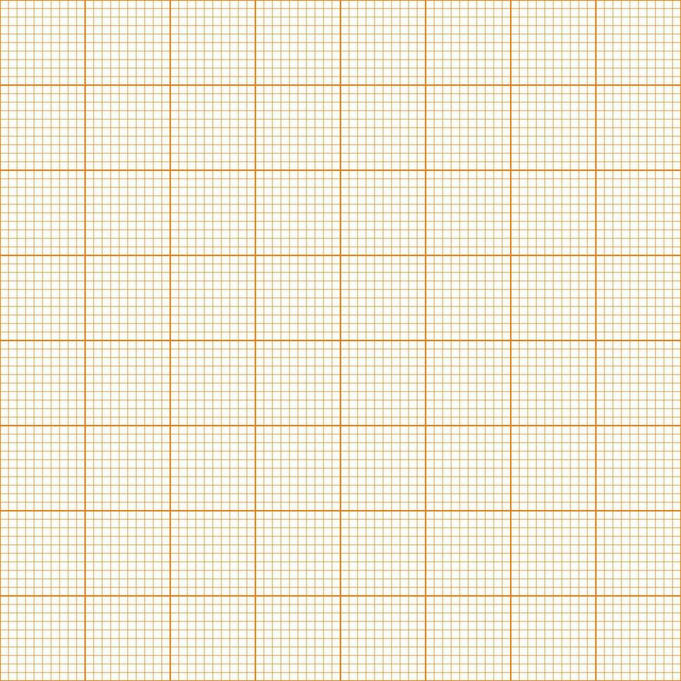 Millimeter grid. Square graph paper background. Seamless pattern. Vector illustration
