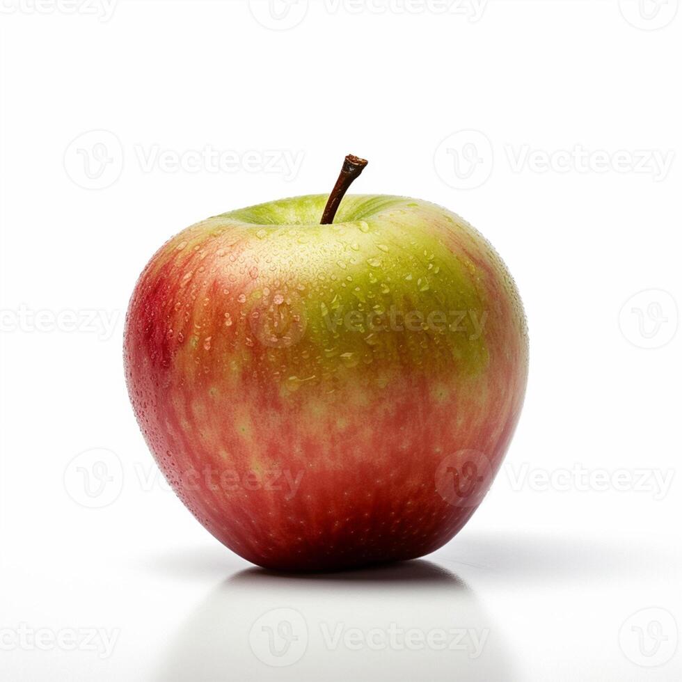 A red and green apple Generated photo