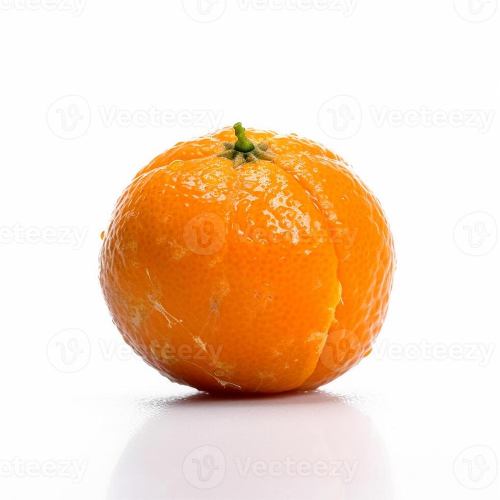 un naranja generativo ai generado foto
