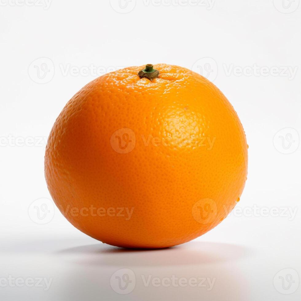 An orange Generated photo