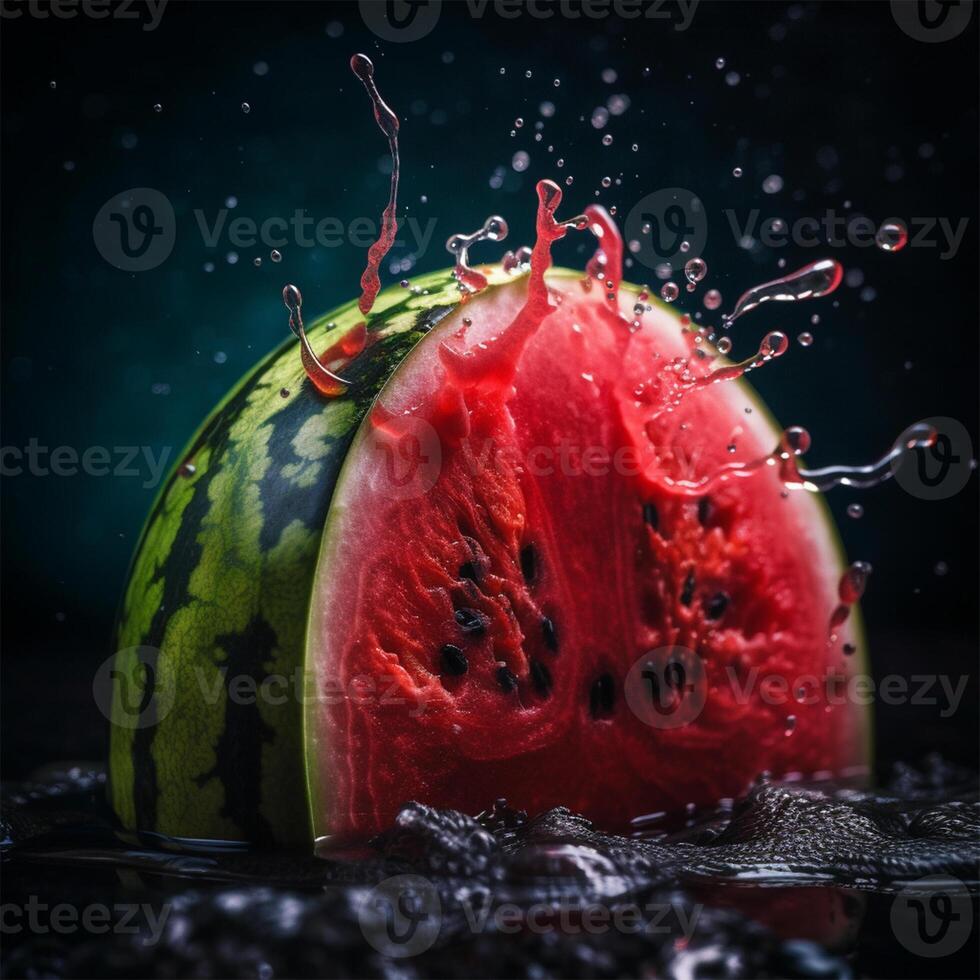 A watermelon Generated photo