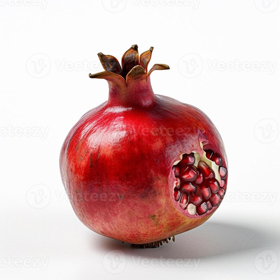 A ripe pomegranate photo